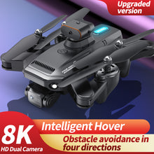 Load image into Gallery viewer, Newest Four-way Intelligent UAV Obstacle Avoidance Drone 8K Professional Aerial Photography Aircraft Foldable Electrically Adjustable Four-axis unmanned Drone