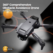 Load image into Gallery viewer, Newest 360 ° Induction Obstacle Avoidance Folding UAV Four Axis Aircraft HD Dual Lens Aerial Camera Remote Control Aircraft