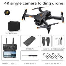 Load image into Gallery viewer, Newest UAV Folding Drone Aerial Photography Dual Camera Head Drone Four Axis Aircraft Remote Control Aircraft Toy Drone