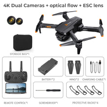 Load image into Gallery viewer, Newest UAV Folding Drone Aerial Photography Dual Camera Head Drone Four Axis Aircraft Remote Control Aircraft Toy Drone