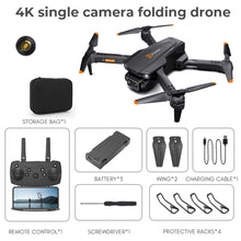 Load image into Gallery viewer, Newest UAV Folding Drone Aerial Photography Dual Camera Head Drone Four Axis Aircraft Remote Control Aircraft Toy Drone