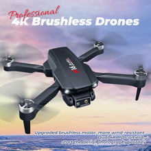 Load image into Gallery viewer, Obstacle Avoidance Brushless Unmanned Electromechanical High Definition Aerial Photography of Four Axis Aircraft Optical Flow Hover Remote Control Aircraft Aerial Photography UAV