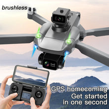 Load image into Gallery viewer, New Folding Drone GPS Return Drone Ultra High Definition Professional Aerial Photography Four Axis Aircraft Long Range Remote Control Aircraft