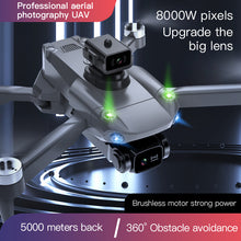 Load image into Gallery viewer, New Folding Drone GPS Return Drone Ultra High Definition Professional Aerial Photography Four Axis Aircraft Long Range Remote Control Aircraft