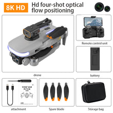 Load image into Gallery viewer, Newest UAV Brushless Drone 8k High-definition Aerial Photography Drone Return Four Axis Aircraft Optical Flow Positioning Remote Control Aircraft