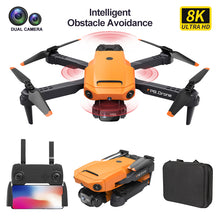 Load image into Gallery viewer, Newest 360 ° Induction Obstacle Avoidance Folding UAV Four Axis Aircraft HD Dual Lens Aerial Camera Remote Control Aircraft
