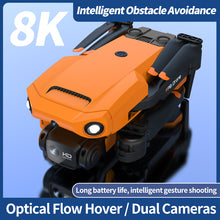 Load image into Gallery viewer, Newest 360 ° Induction Obstacle Avoidance Folding UAV Four Axis Aircraft HD Dual Lens Aerial Camera Remote Control Aircraft