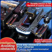 Load image into Gallery viewer, Newest Brushless GPS Drone Automatic Return High-definition Professional Level aerial Photography Drone Obstacle Avoidance Remote Control Aircraft Long Endurance Aircraft