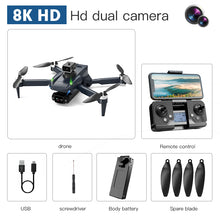 Load image into Gallery viewer, New Folding Drone GPS Return Drone Ultra High Definition Professional Aerial Photography Four Axis Aircraft Long Range Remote Control Aircraft