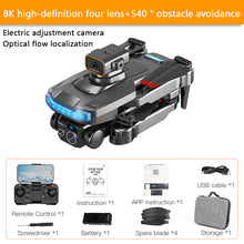 Load image into Gallery viewer, Newest UAV Folding Obstacle Avoidance Drone High-definition Aerial Photography Toy Brushless Return Remote Control Aircraft Professional Drone
