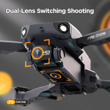 Load image into Gallery viewer, Newest 360 ° Induction Obstacle Avoidance Folding UAV Four Axis Aircraft HD Dual Lens Aerial Camera Remote Control Aircraft
