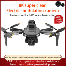 Load image into Gallery viewer, Newest Three Axis Pan tilt UAV Model Aircraft Ultra Long Range Laser Obstacle Avoidance Brushless Drone GPS Return Remote Control Aircraft
